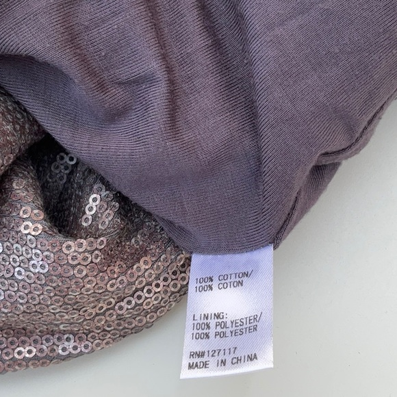 Badgley Mischka sequin cocktail dress. Size Small. - Picture 7 of 8